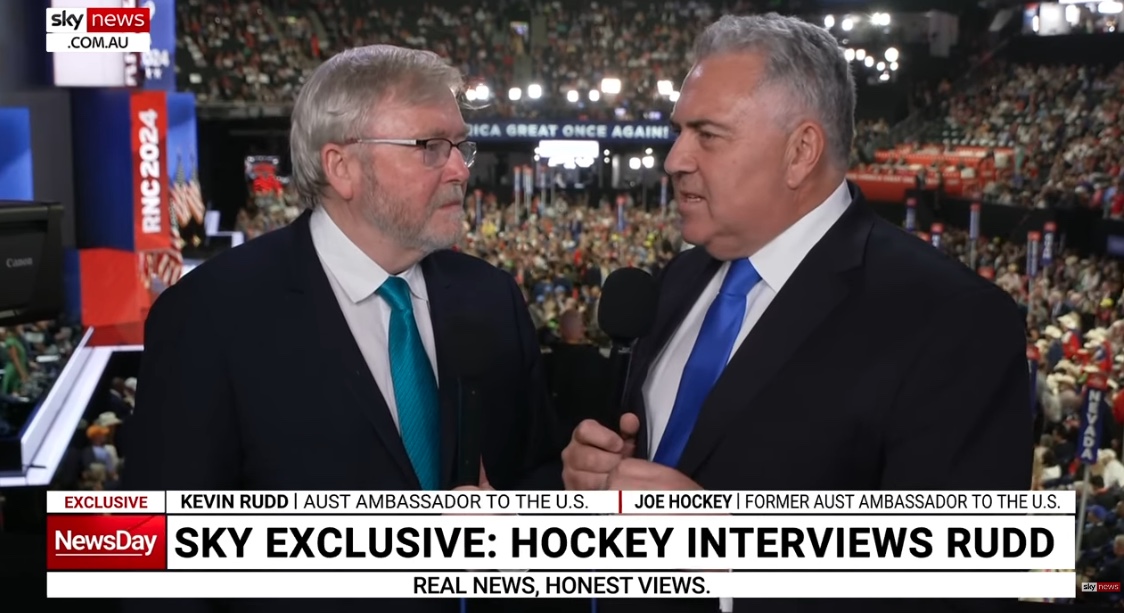 EXCLUSIVE: Kevin Rudd and Joe Hockey break down current state of US ...